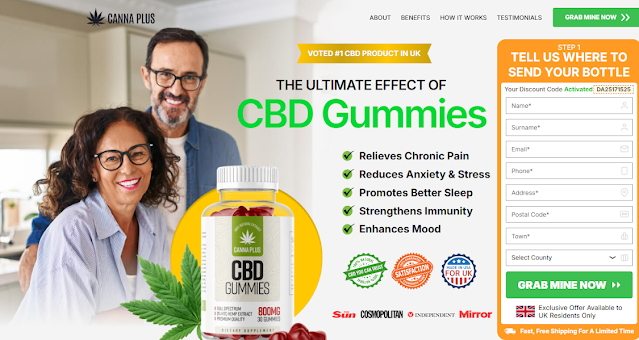 Canna Plus CBD Gummies UK offiical