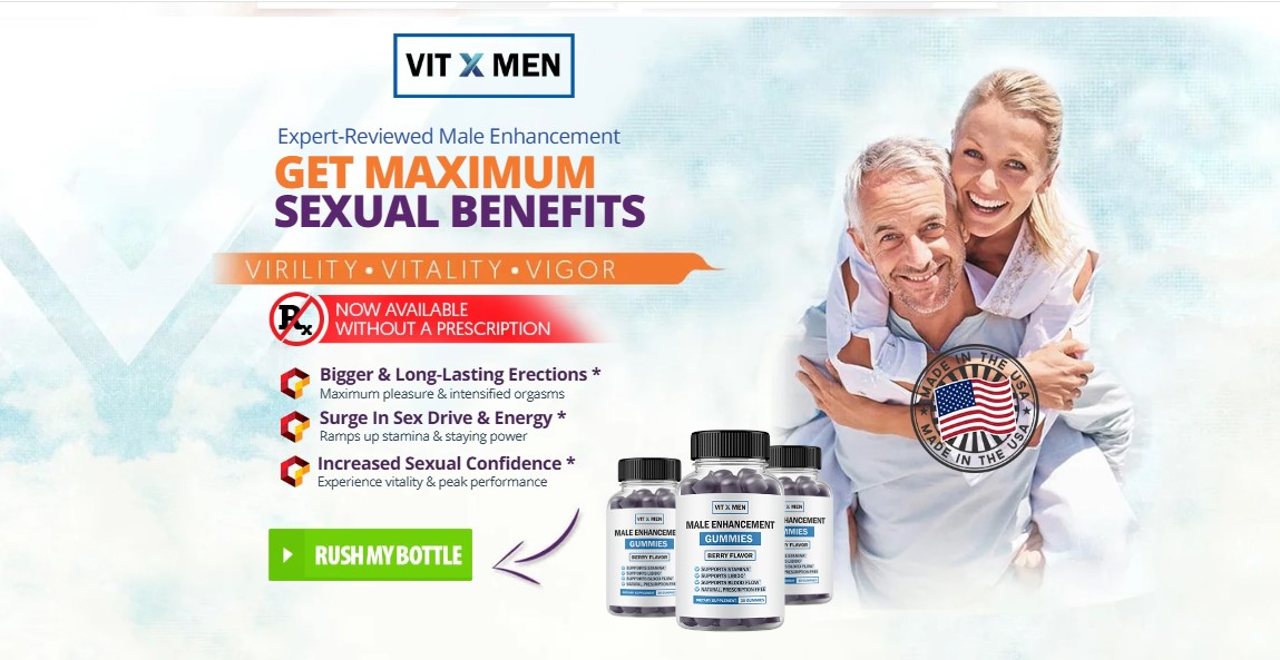 VitXMen Male Enhancement Gummies