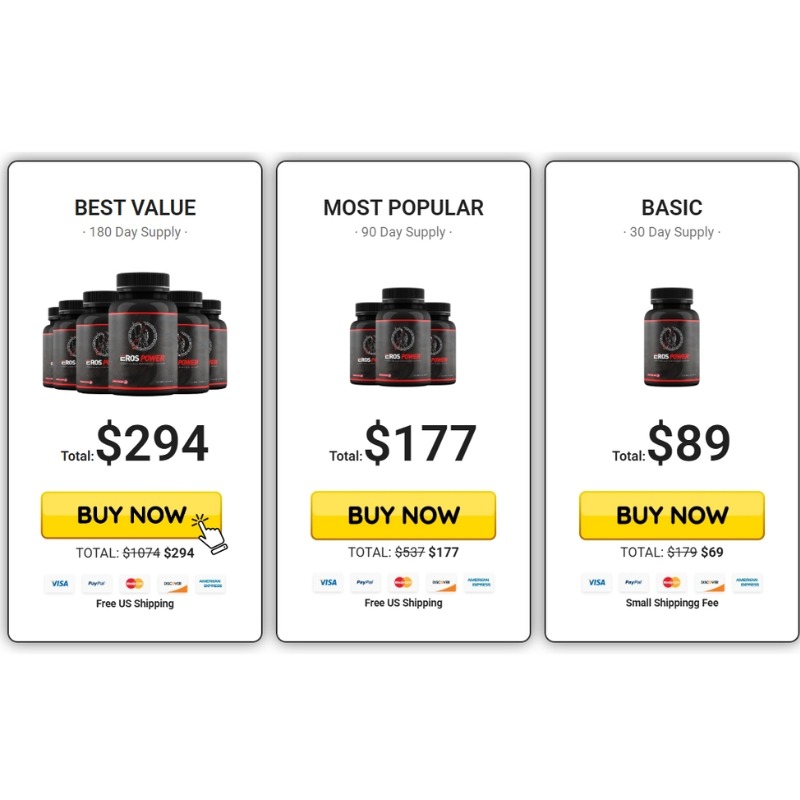 ErosPower pricing